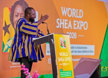 Dr. Otokunor at World Shea Expo, 26