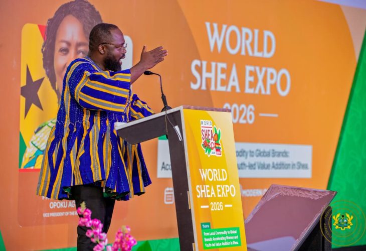 Dr. Otokunor at World Shea Expo, 26